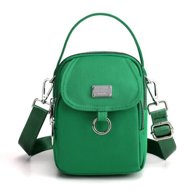 bolso verde para mujer